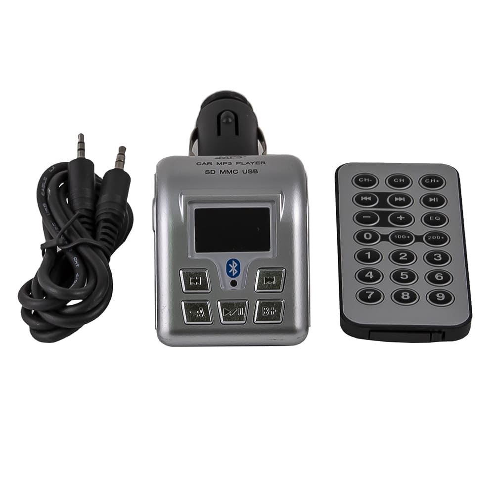 Блютуз 057 со встроенным стерео FM трансмиттером, музыка и hand-free - BTFM 05 