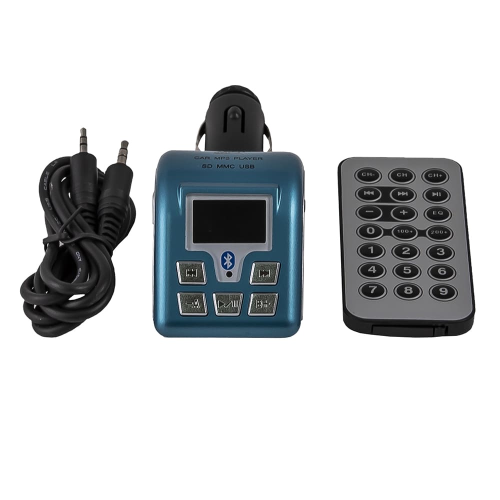 Блютуз 057 со встроенным стерео FM трансмиттером, музыка и hand-free - BTFM 05 