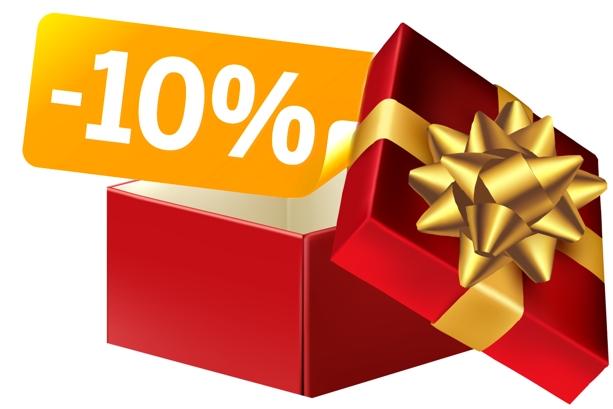 Скидка 10% на покупку в магазине BVU.RU