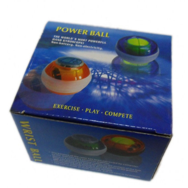 Гироскопический кистевой эспандер power ball со светом и счетчиком