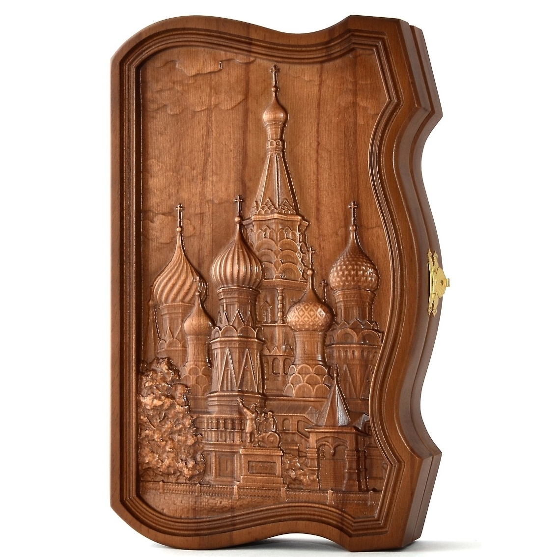 Нарды 001756 Собор, доска 35 см. бук. Нарды 001756 Собор, доска 35 см. бук.